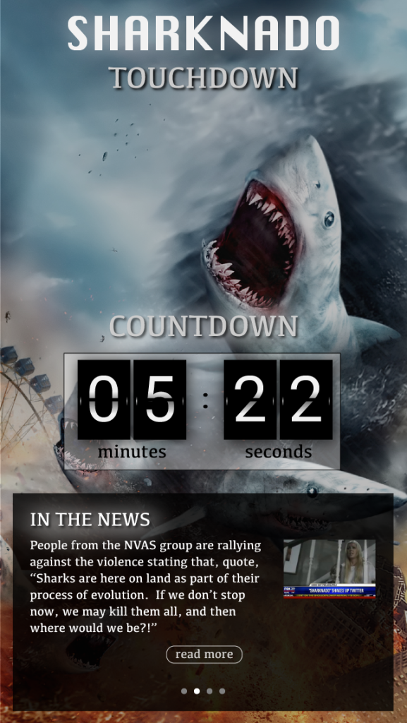 Sharknado - Countdown to Touchdown